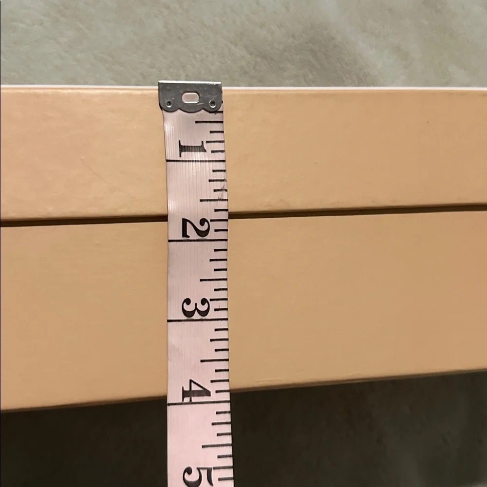 Empty Michael Kors Beige Shoe Box